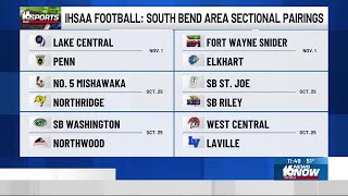 IHSAA announces football sectional pairings for 2024 [upl. by Roee]