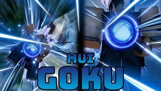 AOPG New MUI Goku Showcase Obtainment and How to AFK [upl. by Suiratnod]