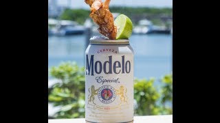 Cerveza Modelada con Camarones [upl. by Nyleve]