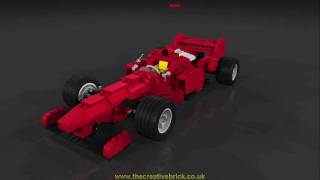 LEGO® Set 2556  Ferrari Formula One Racing Car [upl. by Nalim]