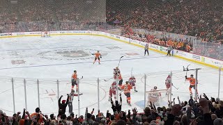 Philadelphia Flyers BLAST ZONE Goal Horn LIVE [upl. by Nettle]