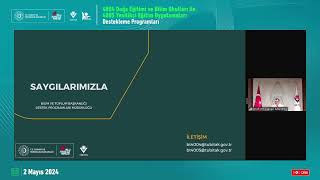 Bilim ve Toplum 4004 ve 4005 Destek Programları Başvuru Sonuçları Toplantısı  CanlıYayın [upl. by Yaral]