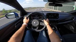 NEW Nissan Qashqai 1 3 DIG T MHEV 158HP POV Test Drive [upl. by Ahtnams]