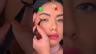 How to apply eyebrow pencil makeuptutorial makeupartist ytshortsindia beautyparlour shorts [upl. by Aikar]