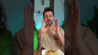 PESTO SOSLU EFSANE SPAGETTİ 🤩 food pasta couple recipe [upl. by Neroc]