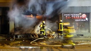 Wien Favoriten Brand Feuerwehr [upl. by Aidil]