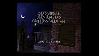 Ps2 Introduction du jeu quotLes Désastreuses Aventures des Orphelins Baudelairequot de Activision 2004 [upl. by Airym258]