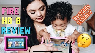 TODDLERS FIRST TABLET Amazon Fire HD 8 Review  Genna Therese [upl. by Suravat338]