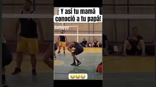 Y así tu mamá conoció a tu papá 🤣 humor trending funny shorts viralvideo funniestvideo usa [upl. by Osterhus]