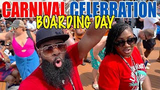 Carnival Celebration 2024 Group Cruise Embarkation Day [upl. by Biddie]