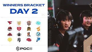 PGC 2023 Winners Bracket Stage DAY 2 [upl. by Ahsenik681]