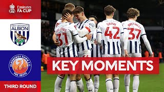 West Bromwich Albion v Aldershot  Key Moments  Third Round  Emirates FA Cup 202324 Town [upl. by Spillar]