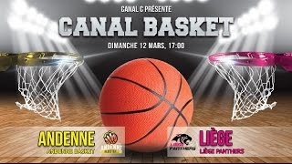 Andenne Basket vs Liège Panthers [upl. by Venator]