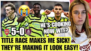 Cant Stand AFC but Saka amp Odegaard wow Havertz Cooking WTF Arsenal 50 Burnley Reaction [upl. by Heins]