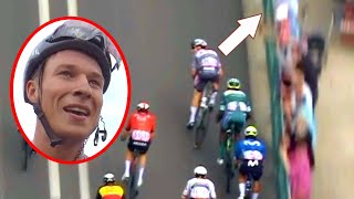 Did Jasper Philipsen Shut the Door on Biniam Girmay Tour de France 2024 Stage 10 [upl. by Gilligan]