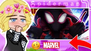 Família Do Miles Morales  Gwen React Rap quotHomemAranha Através do Aranhaverso quot  Gacha Life [upl. by Senn63]