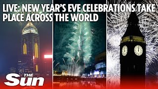 New Years Eve celebrations take place across the world [upl. by Ylsew410]