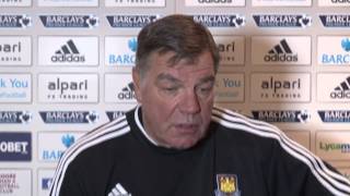 Sam Allardyce James Tomkins arrest disappointing [upl. by Bluefarb]