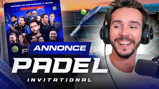 ON VA SE LA DONNER AU PADEL À ROLANDGARROS  Annonce Padel Invitational [upl. by Nodnnarb]