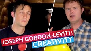 Joseph GordonLevitt amp Rainn Wilson sweat it out  Metaphysical Milkshake [upl. by Haroved]