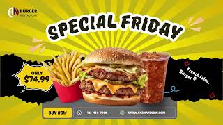 special friday combu deal in canva animated ad motion graphics canva [upl. by Ardnaz]