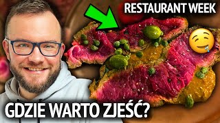 RESTAURACJE w Warszawie które warto odwiedzić  RESTAURANT WEEK 2023 jedzenie polskie i bałkańskie [upl. by Mandi306]