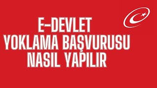 E Devlet Askerlik Yoklama Başvurusu Nasıl Yapılır [upl. by Arutak]