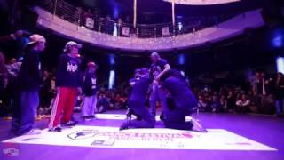 Team Japan vs Team France  World Crew Battle  Final Dance Festival Paris Berlin 2016 [upl. by Forrer]