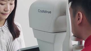 Crystalvue TonoVueP NCT｜Automated NonContact Tonometer with Pachymetry CCT [upl. by Newbold]