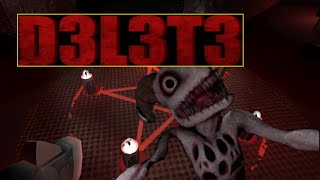 Jogo de HORROR D3L3T3 Game Play Completo [upl. by Nur]