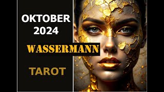 WASSERMANN OKTOBER 2024 ★ Gerechtigkeit und Fülle für Dich ★ TAROT ORAKEL [upl. by Wandis]