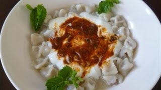 Türkische Tortelinis mit HackTürkische RezepteManti [upl. by Auqeenwahs621]