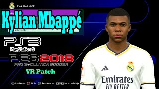 Kylian Mbappé  PES 2024  PS3 [upl. by Ayekan]