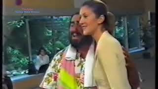 Pavarotti imitates Celine Dion [upl. by Howarth]