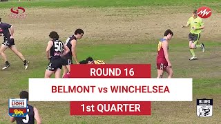 RD16 Belmont VS Winchelsea 1st QTR 03082024 [upl. by Kiyohara320]