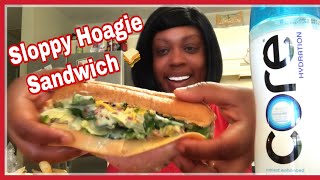 Hoagie Sandwich Mukbang Made My Way [upl. by Lytton]