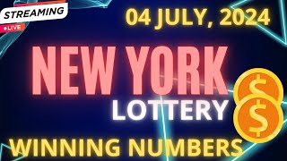 New York Midday Lottery Results For  04 Jul 2024  Numbers  Win 4  Take 5  NY Lotto  Powerball [upl. by Mccord]