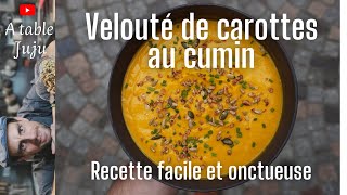 velouté de carotte  A table Juju [upl. by Silverman937]