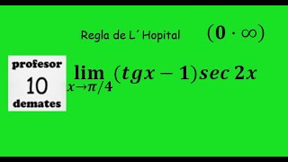 limites regla de L´Hopital 14 con funciones trigonométricas [upl. by Garner]