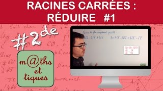 Réduire les racines carrées 1  Seconde [upl. by Yerhcaz]