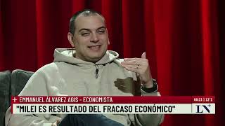 Emmanuel Álvarez Agis quotEl dólar sube porque la gente tiene un límitequot entrevistas con Novaresio [upl. by Blayne]