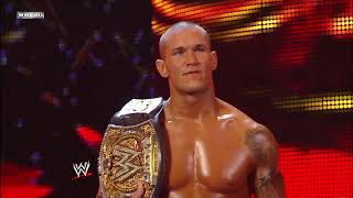 Randy Orton WWE CHAMPION Entrance 2009 HD [upl. by Ijan569]