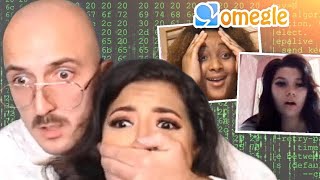 Hacking Into OMEGLE Calls Prank Hilarious Reactions Part4 [upl. by Irab]