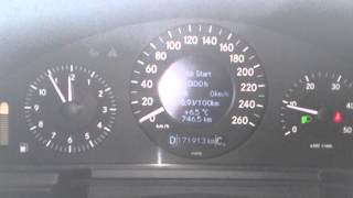 Mercedes w211 strange noise [upl. by Dnana]