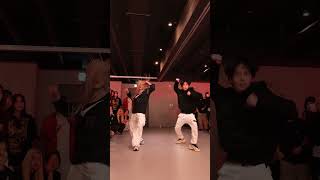 MINSEOK X LUSHER COLLABO POP UP CLASS at justjerkdanceacademyewha [upl. by Bahr]