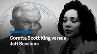 Coretta Scott Kings takedown of Jeff Sessions [upl. by Arnie]