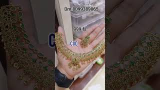 Latest neck sets collectionnecklace 2024jewellery cashondelivery viralvideo shortvideo [upl. by Phalan182]