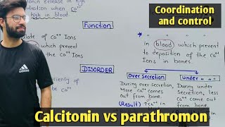 Calcitonin and parathyroid hormone  Calcitonin and parathyroid hormones in hindi d urdu [upl. by Wiltz]