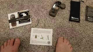 Kestrel 5700 Elite with applied ballistics Unboxing [upl. by Ahsil]