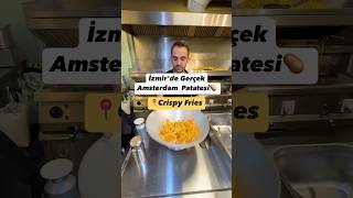 Gerçek Amsterdam Patatesi Yapan Mekan 😍 Crispy Fries  reklam [upl. by Rosemari462]